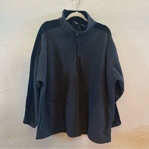 Tranquility by Colorado Clothing Men's Charcoal and Black Zip-Up Sweater